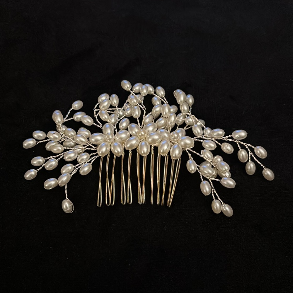 Beaded Bridal Comb